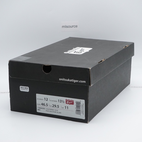 NEW Men's Onitsuka Tiger California 78 EX Sneakers 1183A355-403 Peacoat - Picture 13 of 16